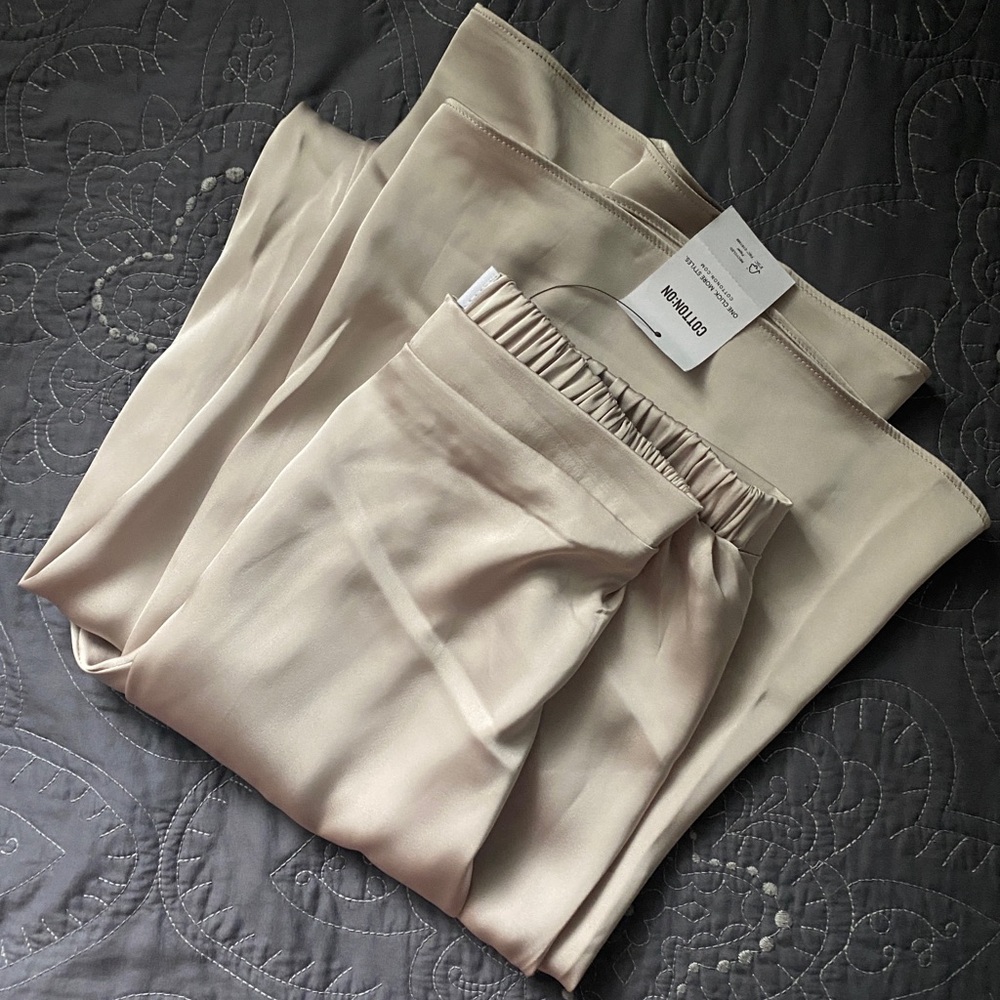 Santorini Pant - Champagne